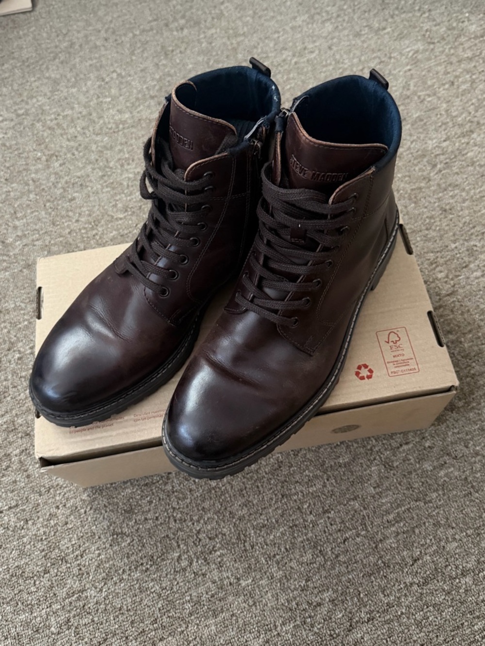 Men’s Boots Steve Madden - 10.5D